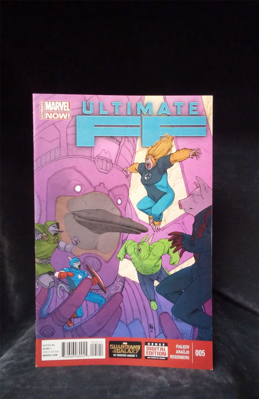 Ultimate FF #5 2014 Marvel Comic Book