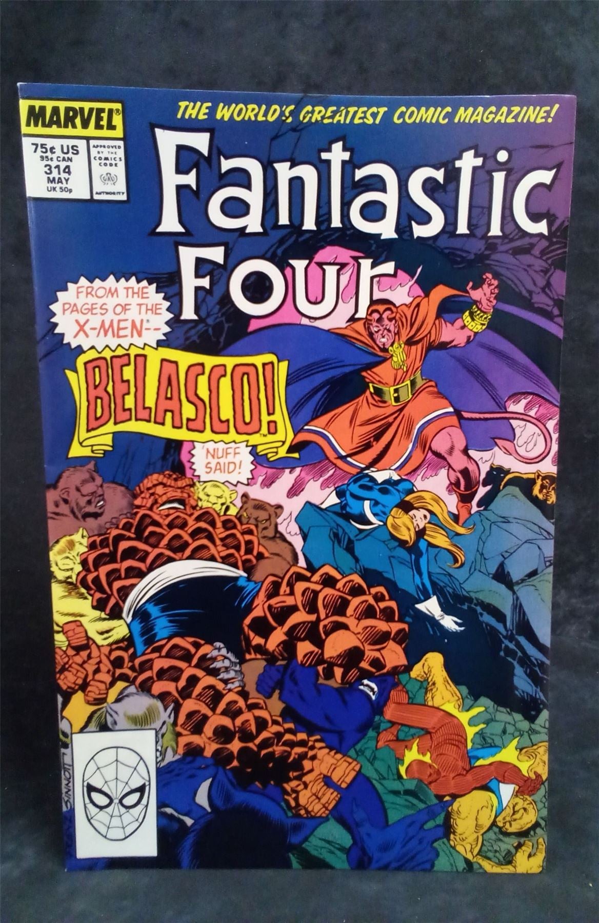 Fantastic Four #314 1988 Marvel Comics Comic Book
