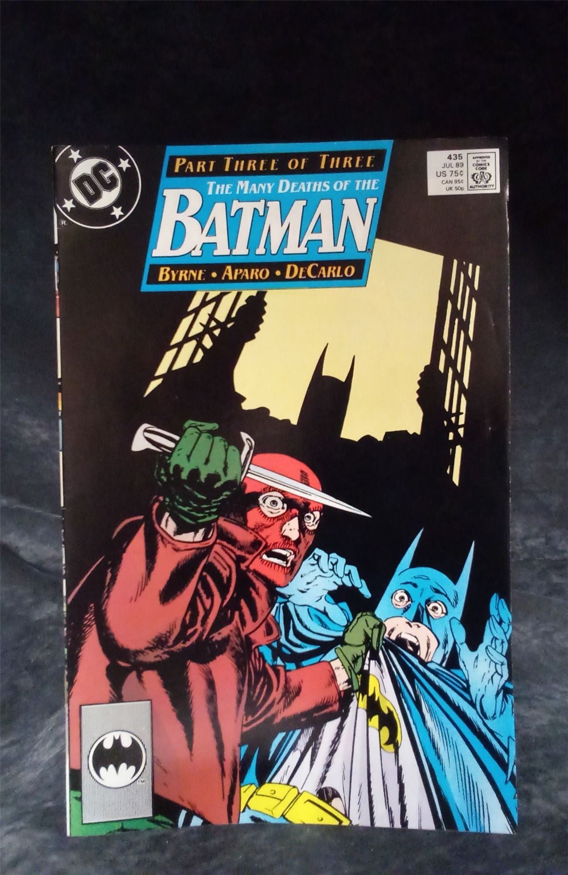 Batman #435 1989 DC Comics Comic Book