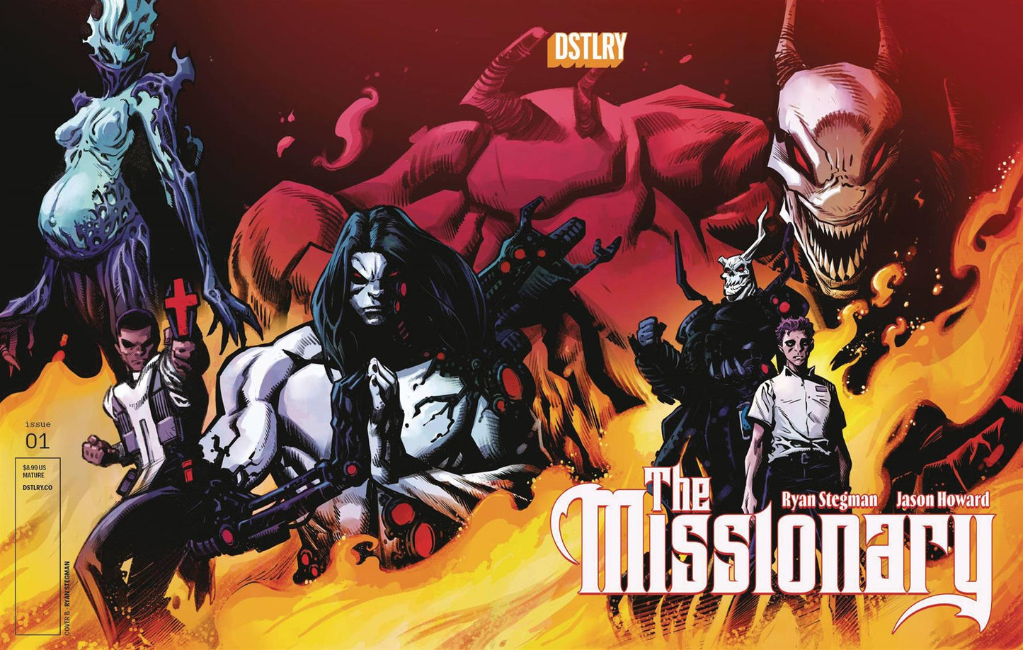 Missionary #1 Cvr B Stegman (mr) Dstlry Media Comic Book