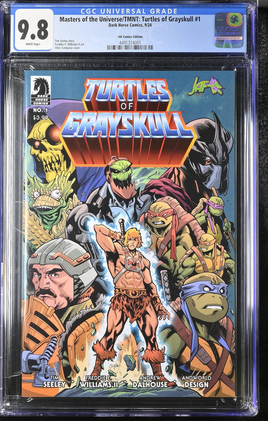 Turtles Of Grayskull #1 Cvr C JAF EXCLUSIVE Chris Campana Dark Horse Comic Book 2024