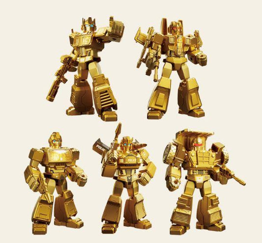 Blokees Transformers Ltd Ed Gold Series Model Kit Box Set 2024