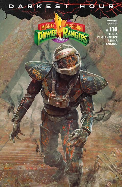 Mighty Morphin Power Rangers #118 Cvr B Dark Grid Var Barend Boom! Studios Comic Book