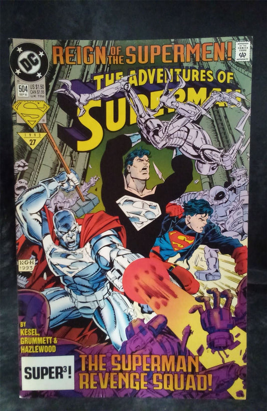 Adventures of Superman #504 1993 DC Comics Comic Book