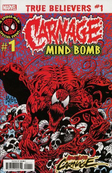 True Believers Absolute Carnage Mind Bomb #1 () Marvel Comics Comic Book