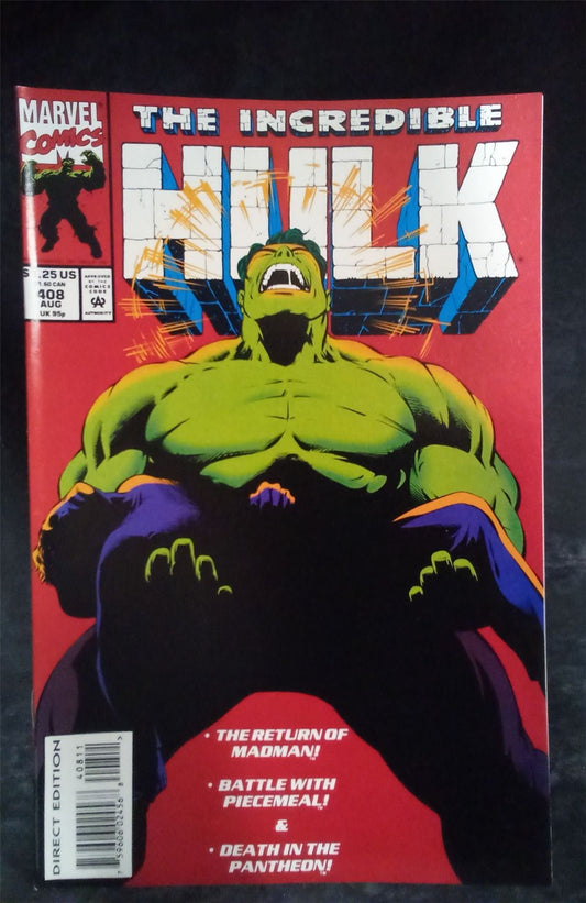 The Incredible Hulk #408 1993 Marvel Comic Book