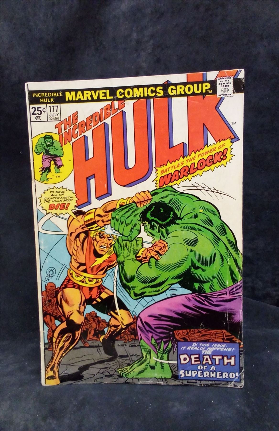 The Incredible Hulk #177 1974 Marvel Comics Comic Book