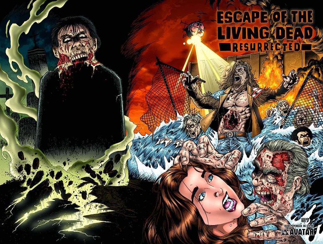 Escape O/t Living Dead Resurrected Tp (mr) Avatar Press Inc Comic Book