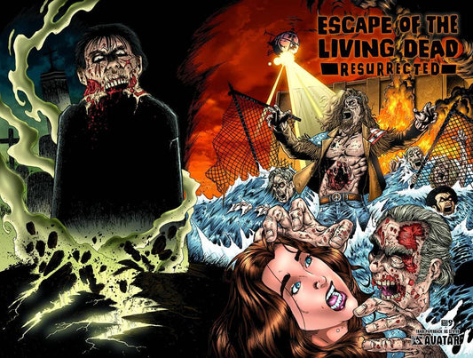 Escape O/t Living Dead Resurrected Tp (mr) Avatar Press Inc Comic Book