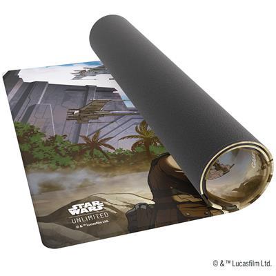 Star Wars Unlimited Game Mat Battle of Scarif By Gamegenic