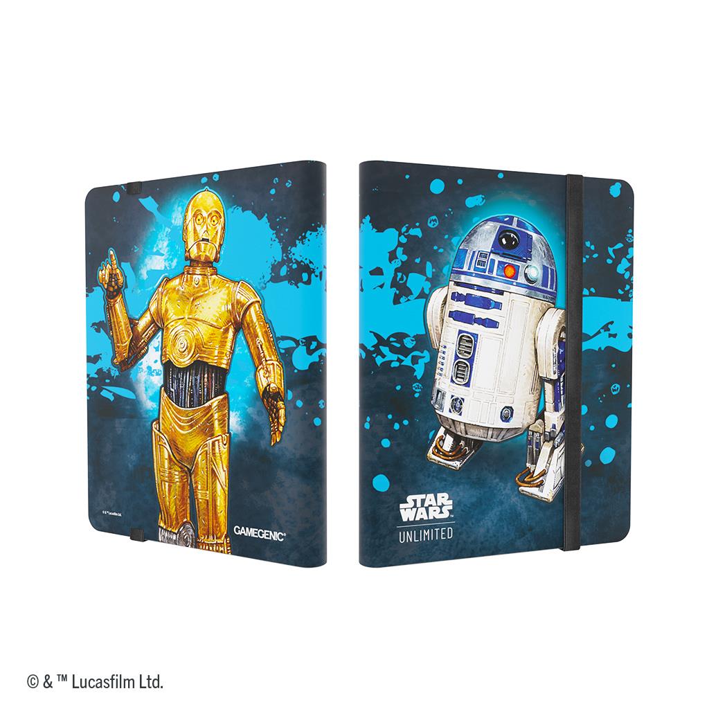 Star Wars Unlimited 18-Pocket Album - C-3PO/R2-D2 By Gamegenic
