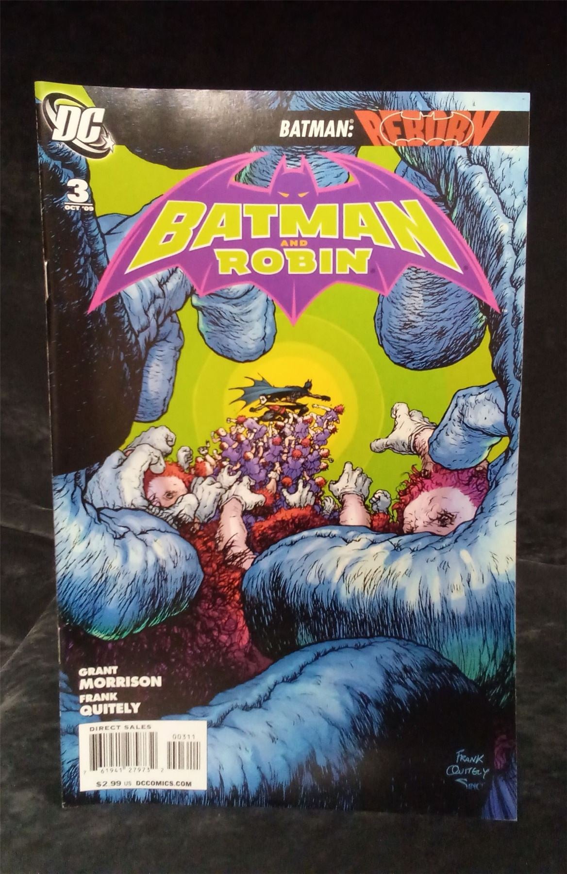 Batman and Robin #3 2009 DC Comics Comic Book