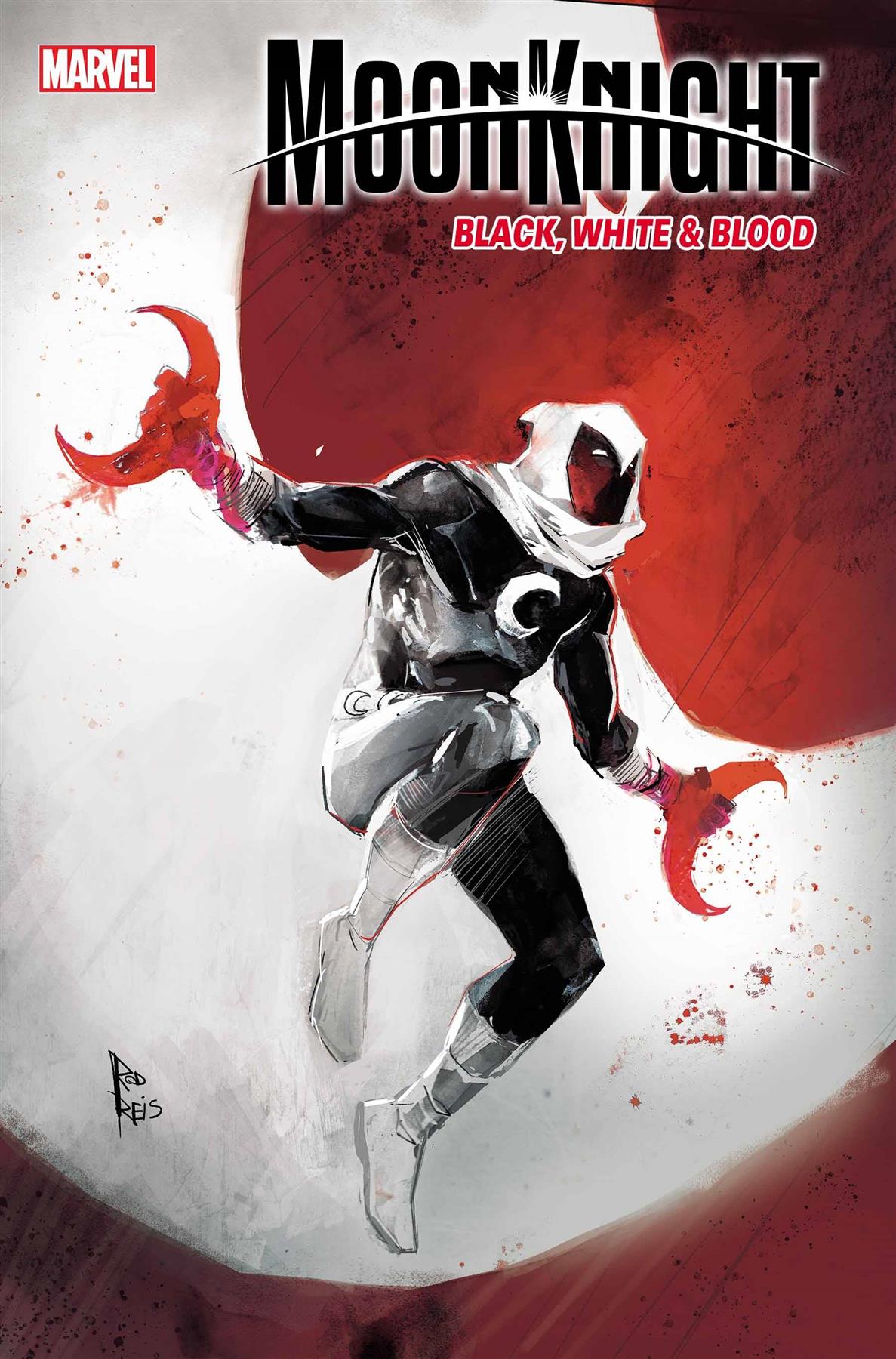 Moon Knight Black White Blood #4 () Marvel Prh Comic Book 2022