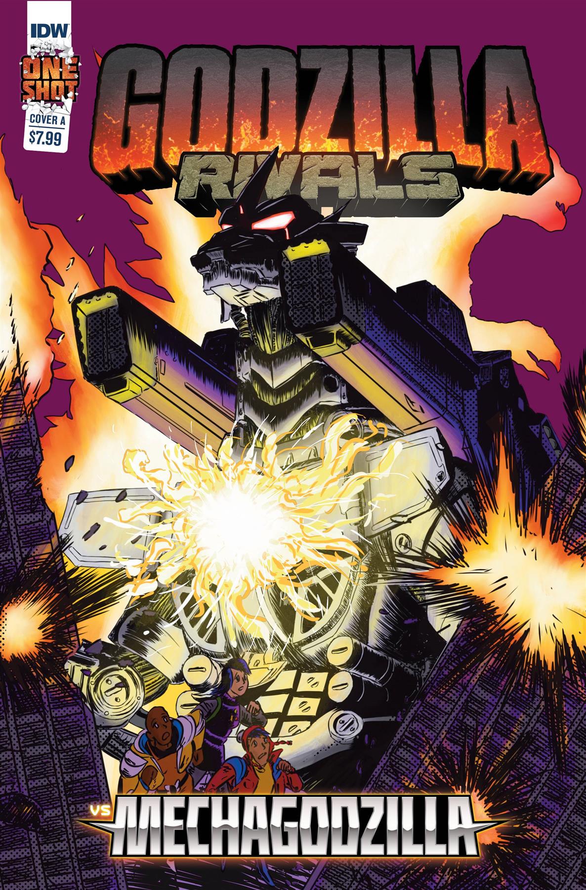Godzilla Rivals Vs Mechagodzilla #1 Cvr A Martinez Idw-prh Comic Book