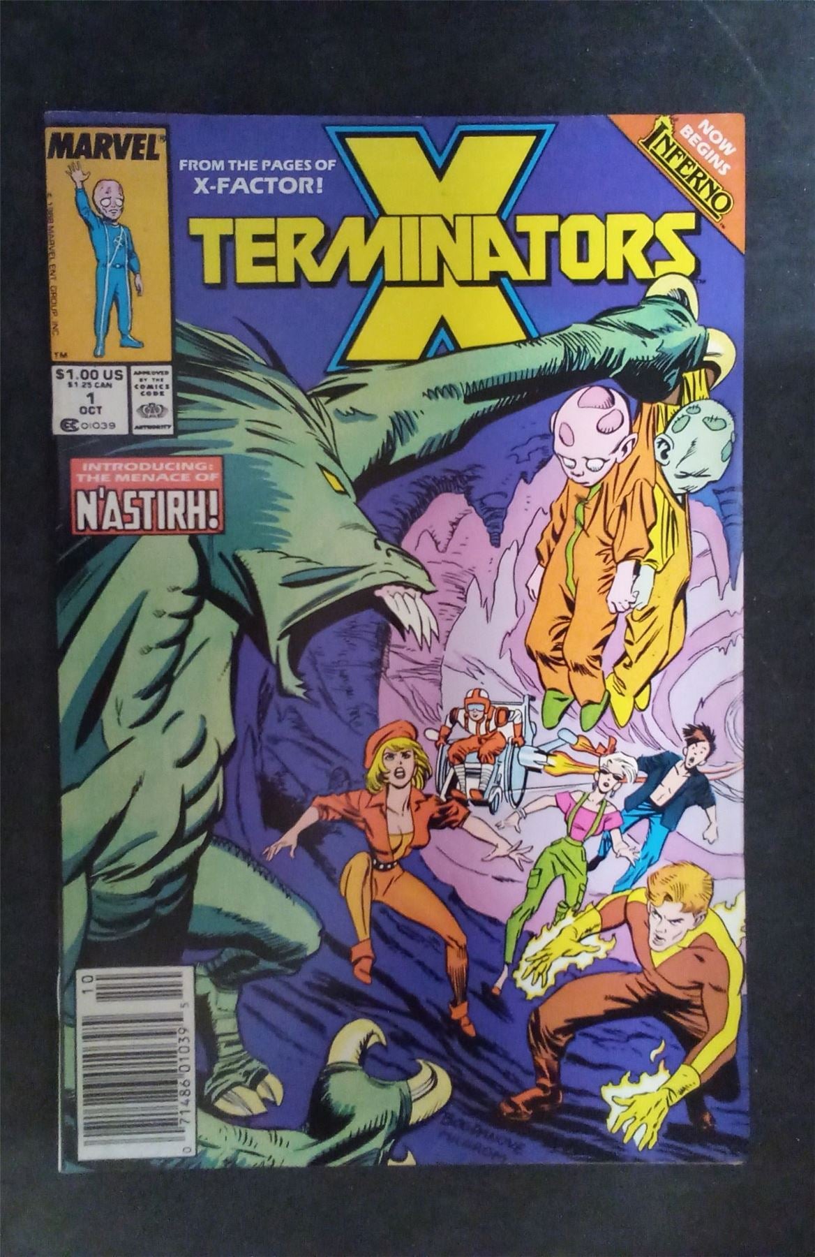 X-Terminators #1 1988 marvel Comic Book