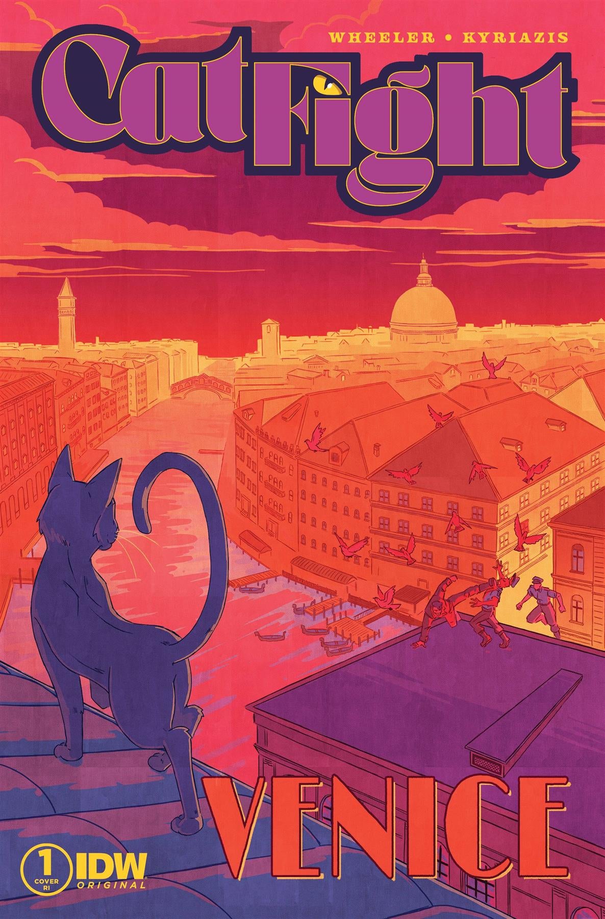 Cat Fight #1 Cvr C 10 Copy Incv Moore Idw-prh Comic Book