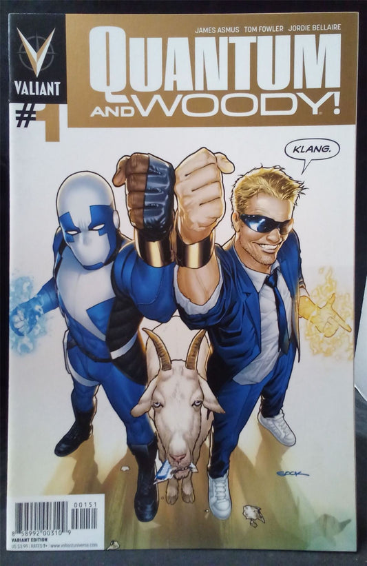Quantum & Woody: The World's Worst Superhero Team 2013 valiant Comic Book