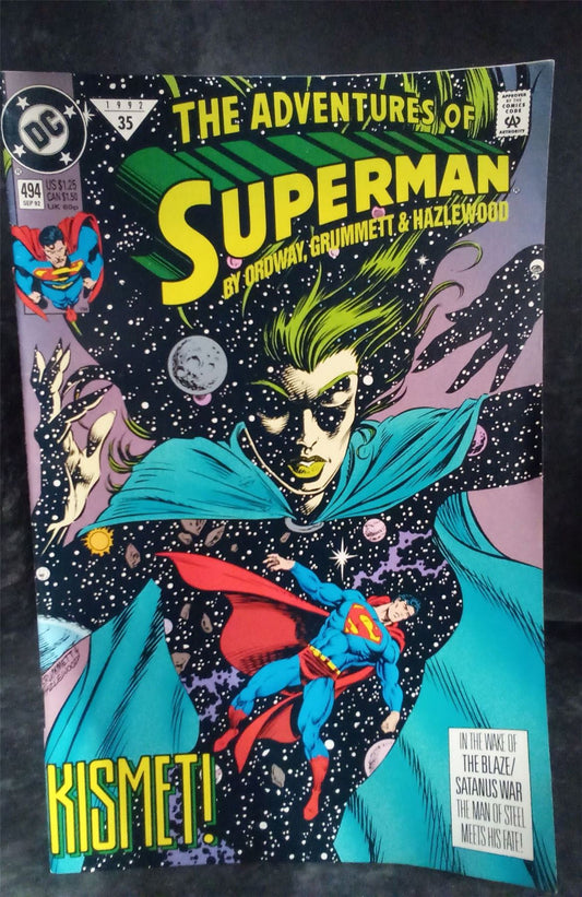 Adventures of Superman #494 1992 DC Comics Comic Book