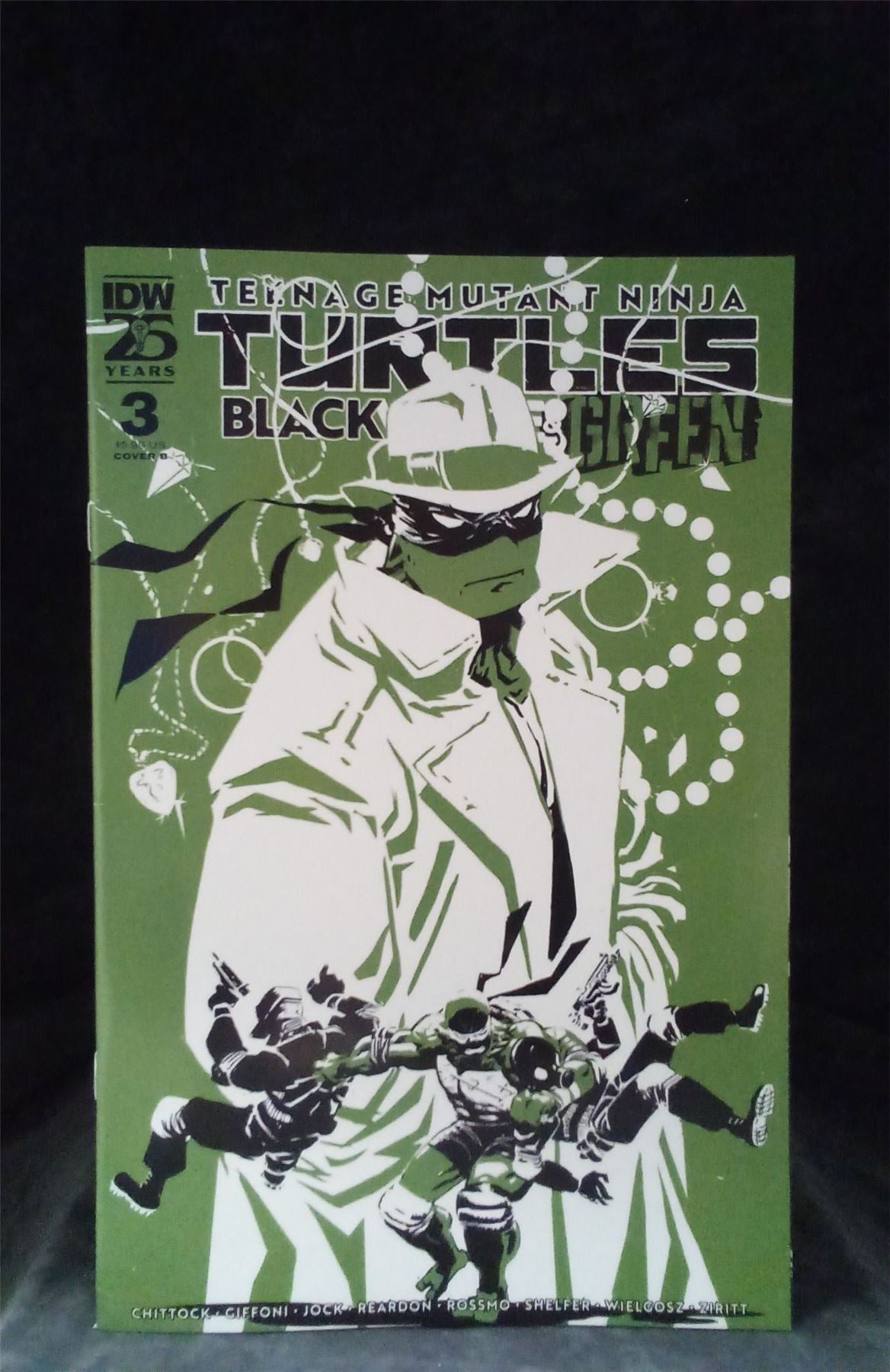 Teenage Mutant Ninja Turtles: Black, White & Green #3 Cover B 2024 IDW Comic Book