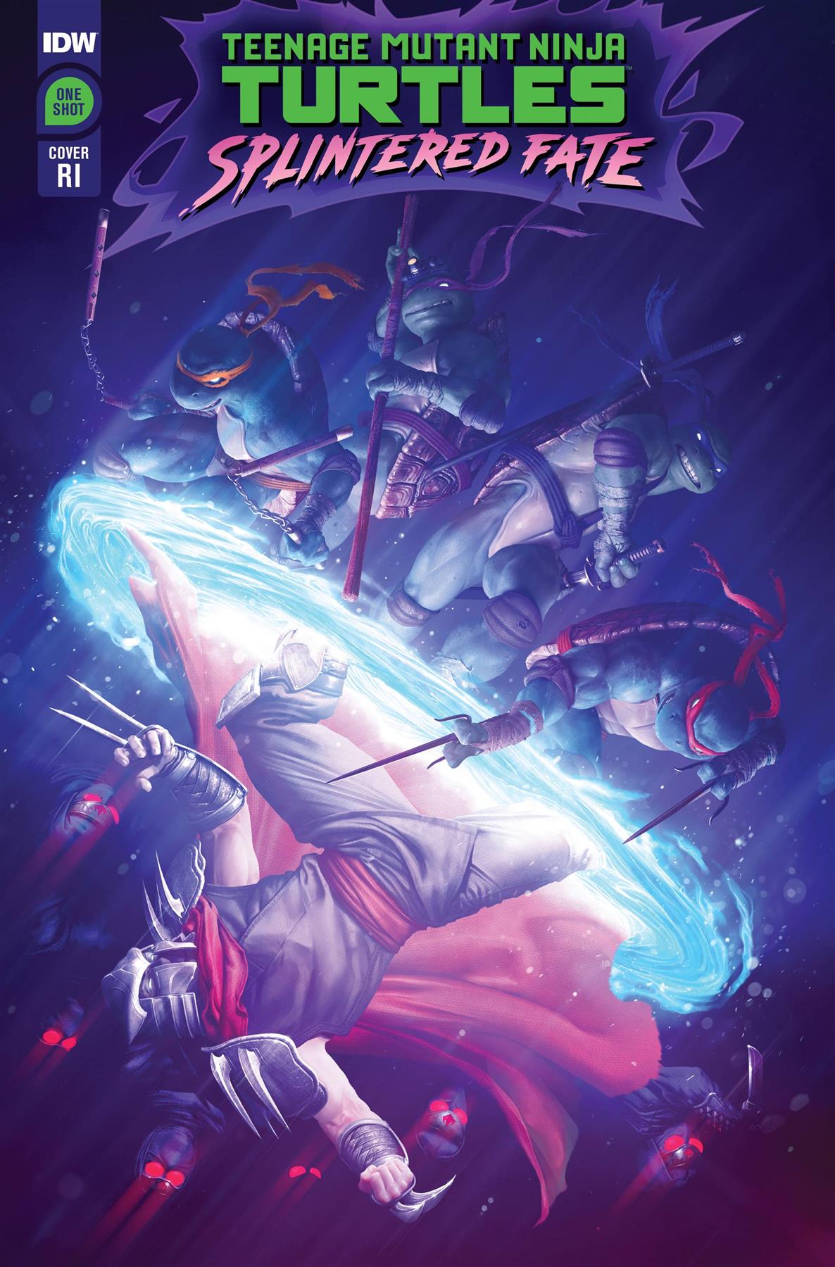 Tmnt Splintered Fate #1 Cvr C 10 Rahzzah Idw-prh Comic Book