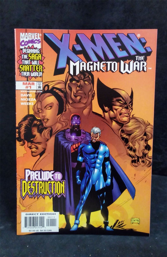 X-Men: Magneto War 1999 Marvel Comics Comic Book