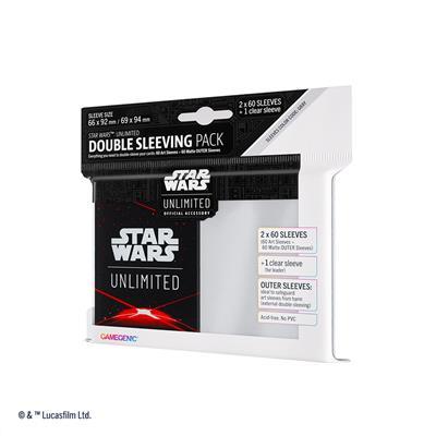 Star Wars Unlimited Art Sleeves Double Sleeve Pack - Space Red