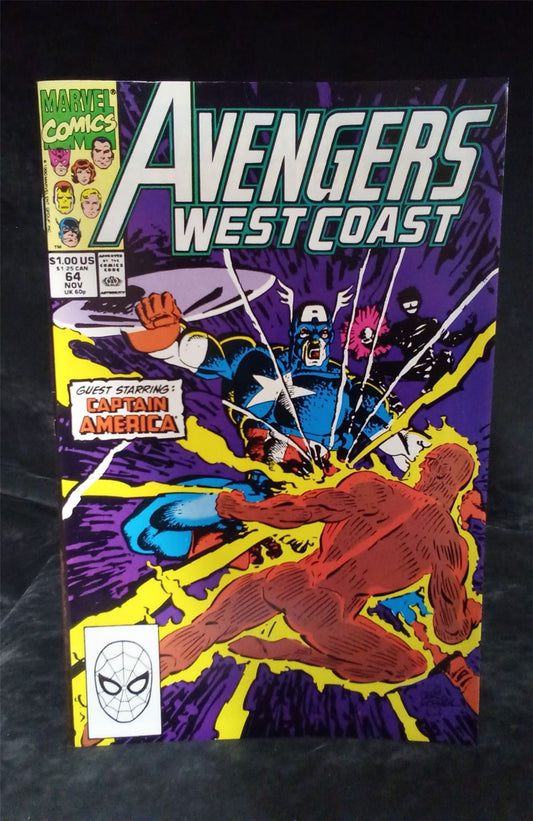 Avengers West Coast #64 1990 Marvel Comics Comic Book