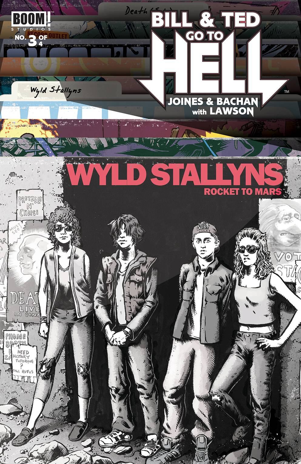 Bill & Ted Go To Hell #3 Subscription Nolan Var (Subscription Nolan Var) Boom! Studios Comic Book