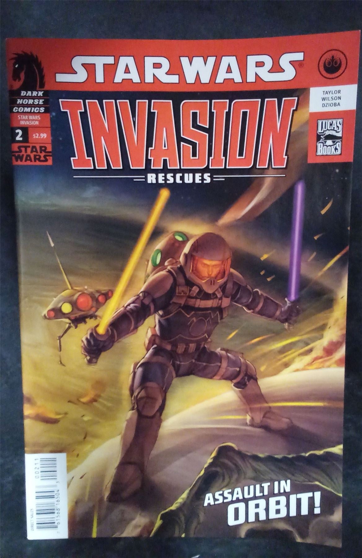 Star Wars: Invasion - Rescues #2 2010  Comic Book