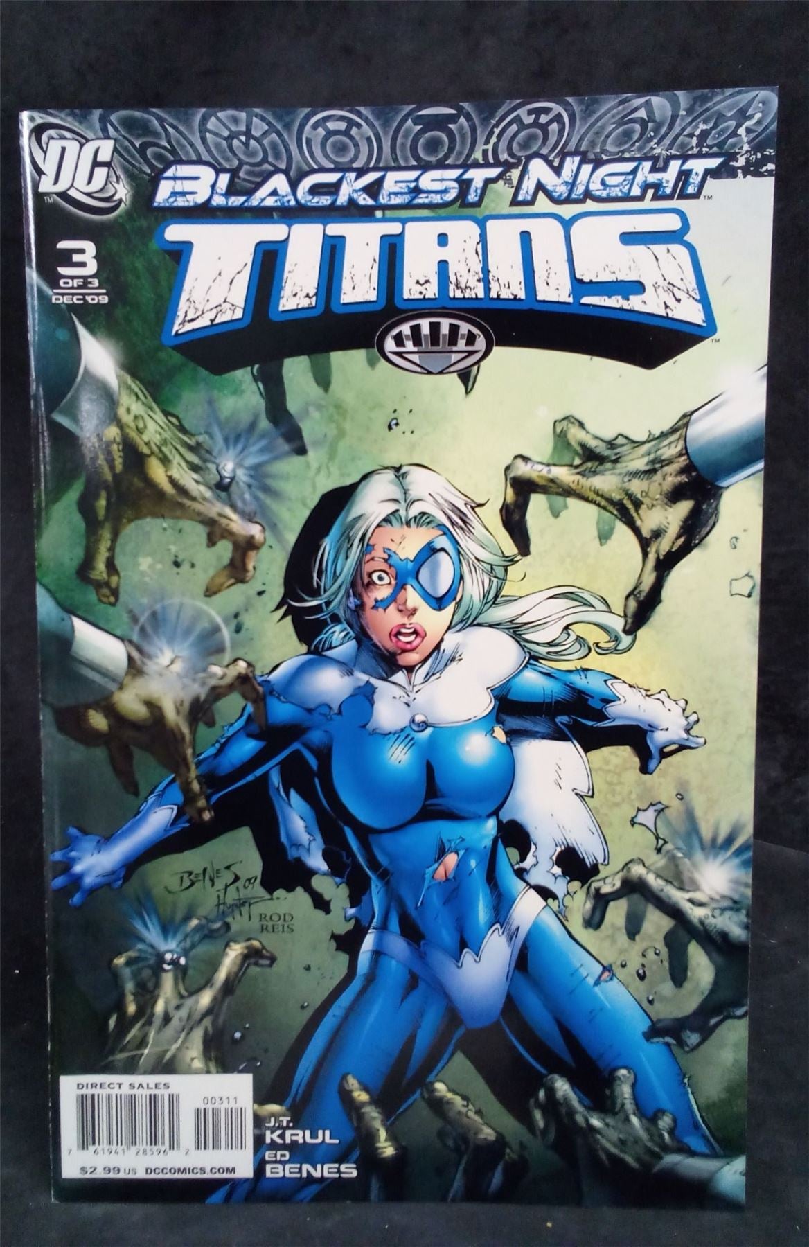 Blackest Night: Titans #3 2009 DC Comics Comic Book
