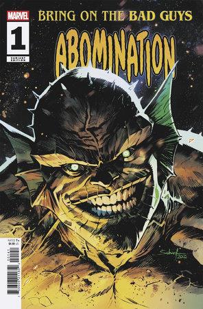 Bring On The Bad Guys Abomination #1 Jonas Scharf Var  Marvel Prh Comic Book 2025