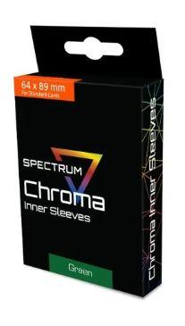Spectrum Chroma Inner Sleeve- Green Standard 100 ct By BCW