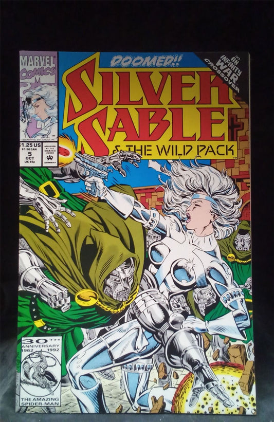 Silver Sable and the Wild Pack #5 1992 Marvel Comics Comic Book
