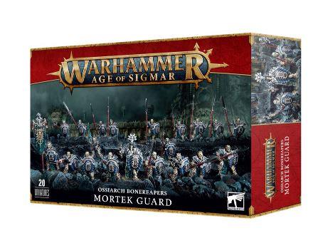 Warhammer Age of Sigmar- Ossiarch Bonereapers: Mortek Guard 94-25 by Games Workshop