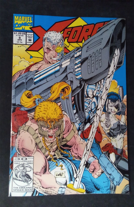 X-Force #9 1992 marvel Comic Book