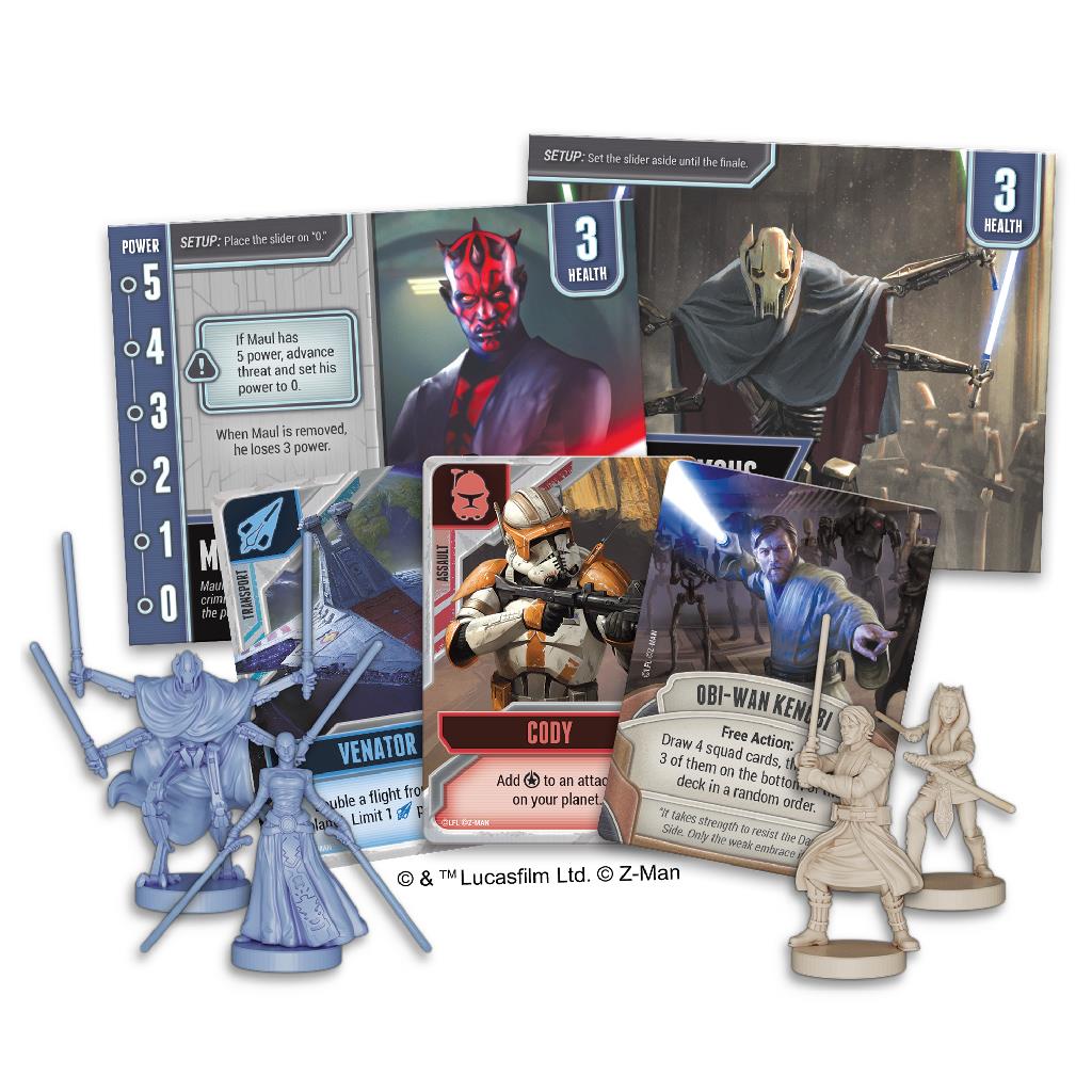 Star Wars The Clone Wars Pandemic SystemBoard Game by Z-Man Games
