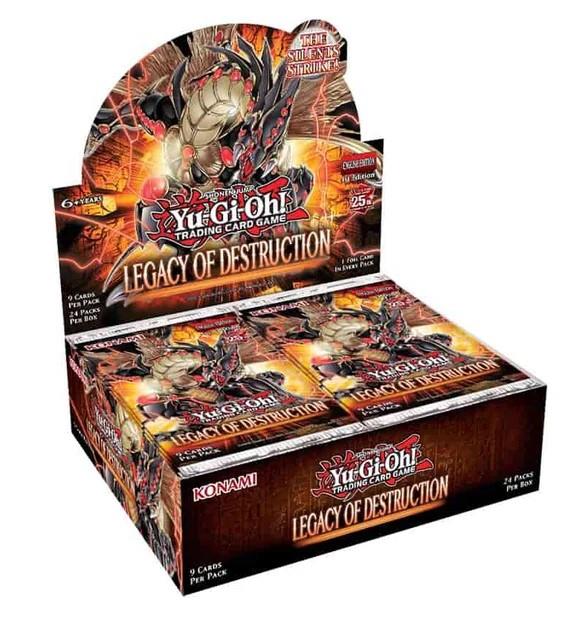 YuGiOh TCG Legacy of Destruction Booster Box – JAF Comics
