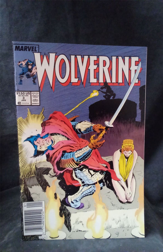 Wolverine #3 1989 Marvel Comics Comic Book