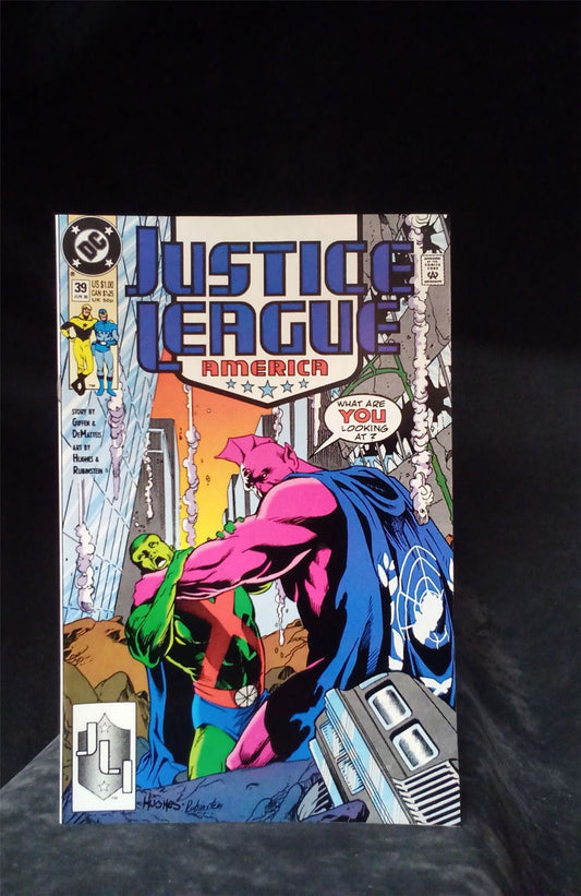 Justice League America #39 1990 DC Comics Comic Book