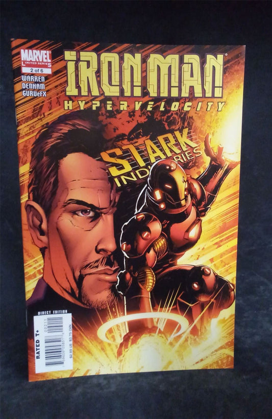 Iron Man: Hypervelocity #2 2007 Marvel Comics Comic Book