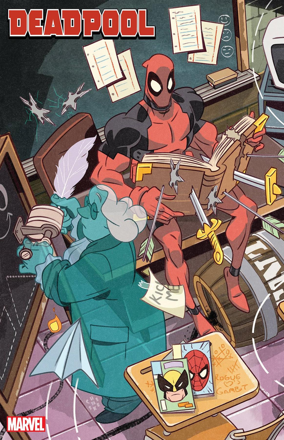 Deadpool #1 Sean Galloway Saturday Morning Connect Var (Sean Galloway Saturday Morning Connect Var) Marvel Prh Comic Book 2024