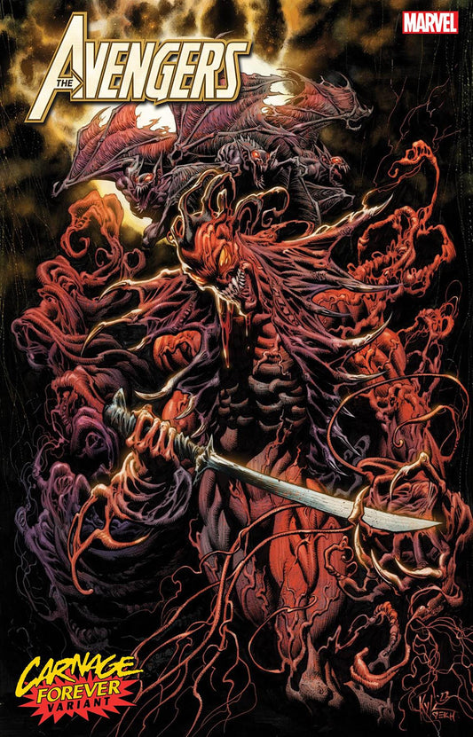Avengers #54 Smallwood Carnage Forever Var (Smallwood Carnage Forever Var) Marvel Prh Comic Book 2022