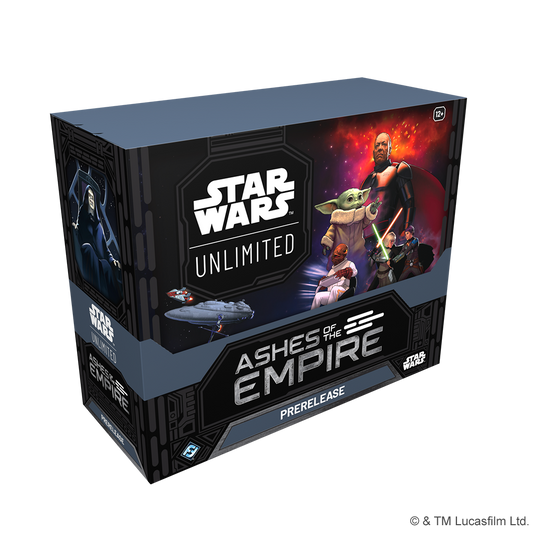 Star Wars Unlimited TCG Ashes of the Empire Prerelease Box By Fantasy Flight Games