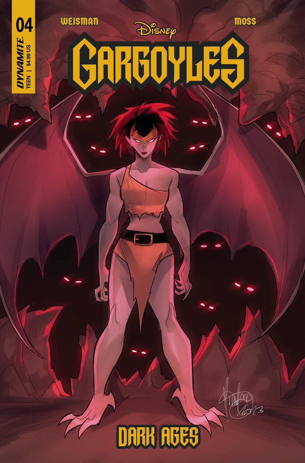 Gargoyles Dark Ages #4 Cvr C Andolfo Dynamite Comic Book
