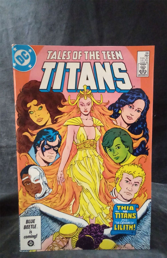 Tales of the Teen Titans #66 1986 DC Comics Comic Book