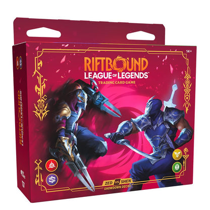 Riftbound TCG Set 4 Vendetta- Showdown Decks - Zed vs Shen By UVS Games