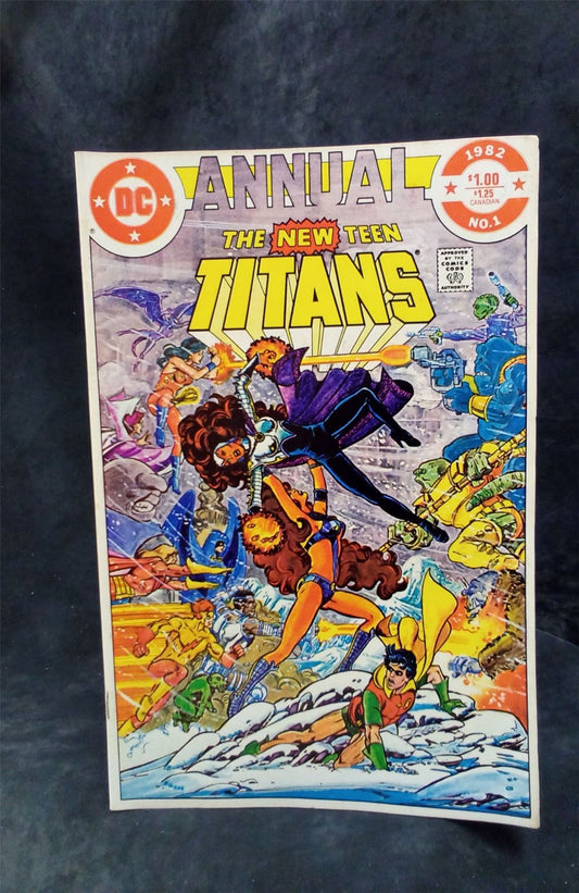 The New Teen Titans Annual #1 1982 DC Comics Comic Book