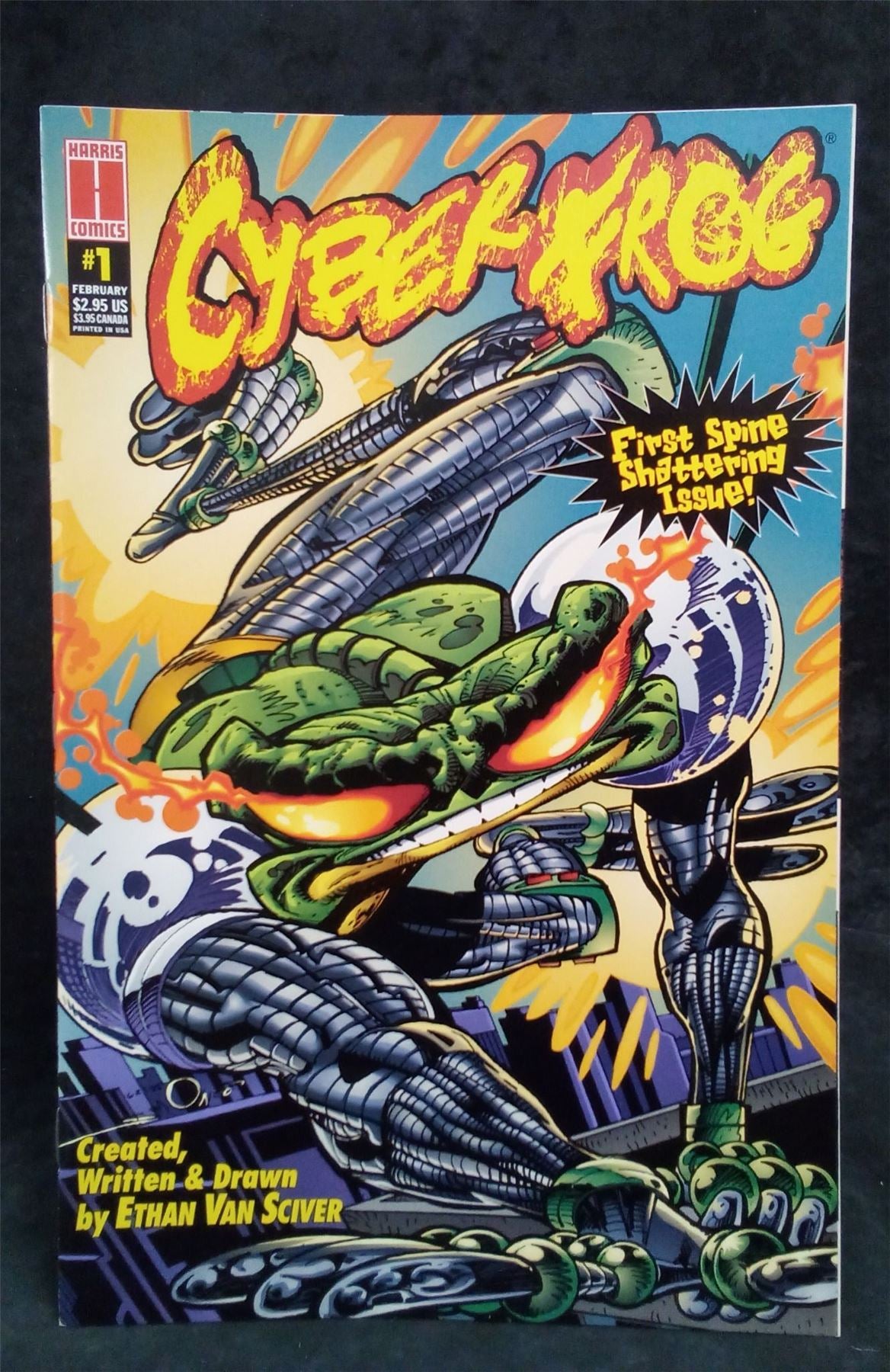Cyberfrog #1  1996 Harris Comics Comic Book