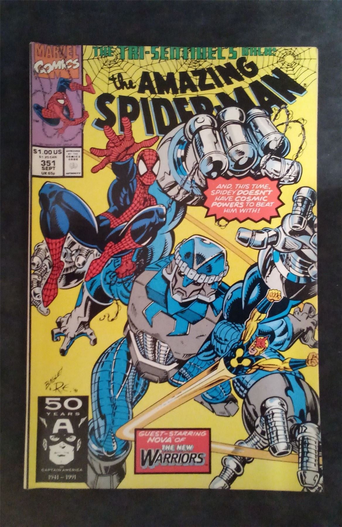 The Amazing Spider-Man #351 1991 marvel Comic Book