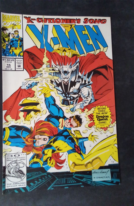 X-Men #15 1992 marvel Comic Book